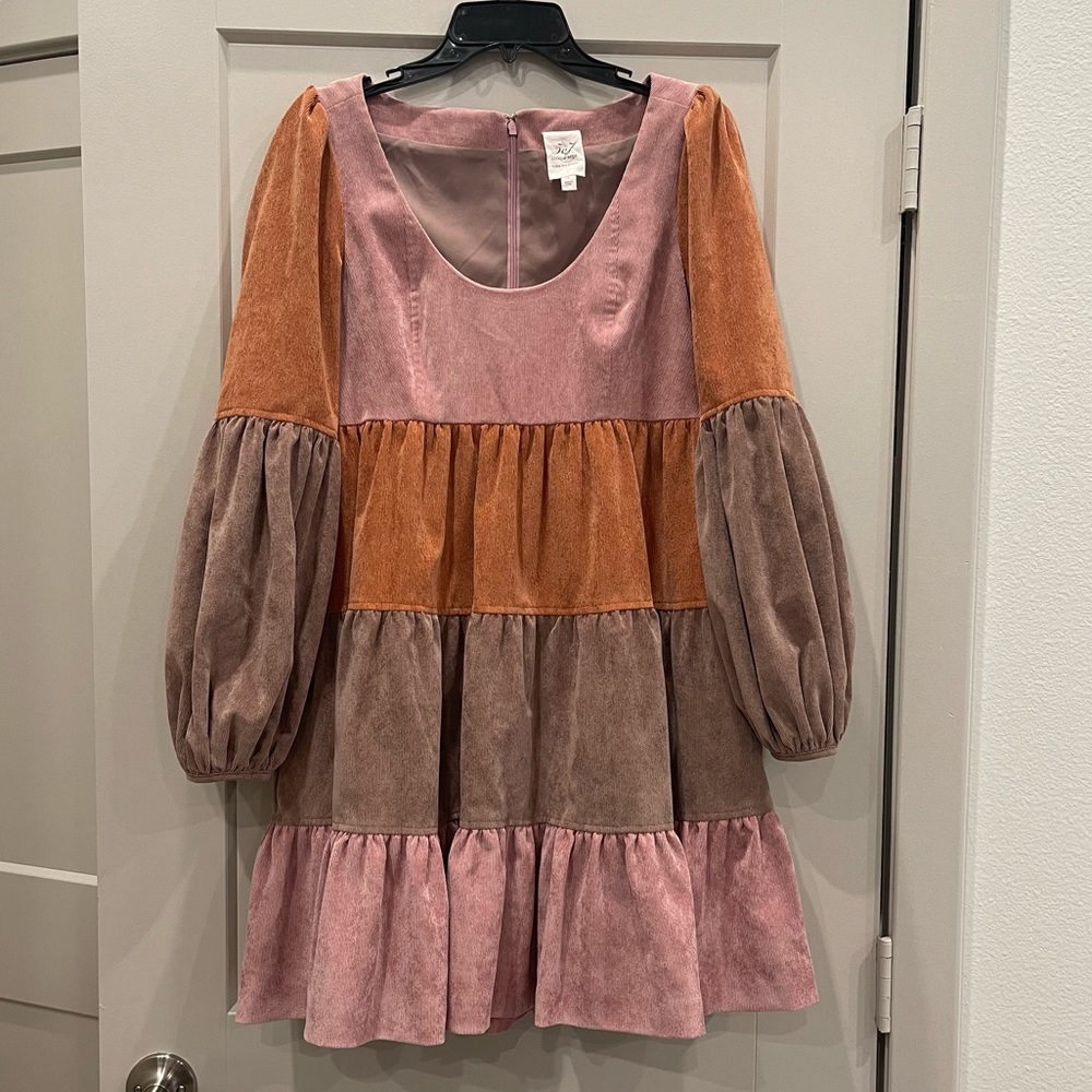 Cinq a Sept Corduroy Mini Dress Size 6